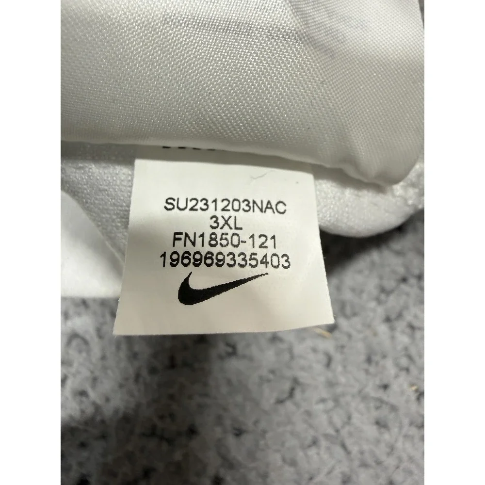 Nike Dri-FIT Shorts Mens 3XL Tiger Stripe Basketball Mesh 8 Inseam FN1850-121